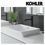 縮圖：KOHLER Brazn 檯面盆-無龍頭孔-K-EX21060T 共2色  K-EX21060T-HB1黑 K-EX21060T-0白