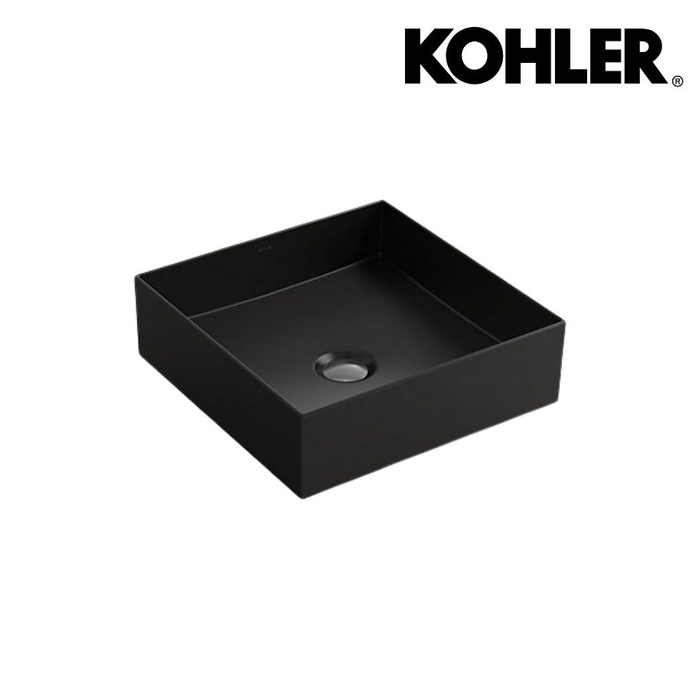 縮圖：KOHLER Mica 方型檯面盆無龍頭孔無溢水孔-K-90011T