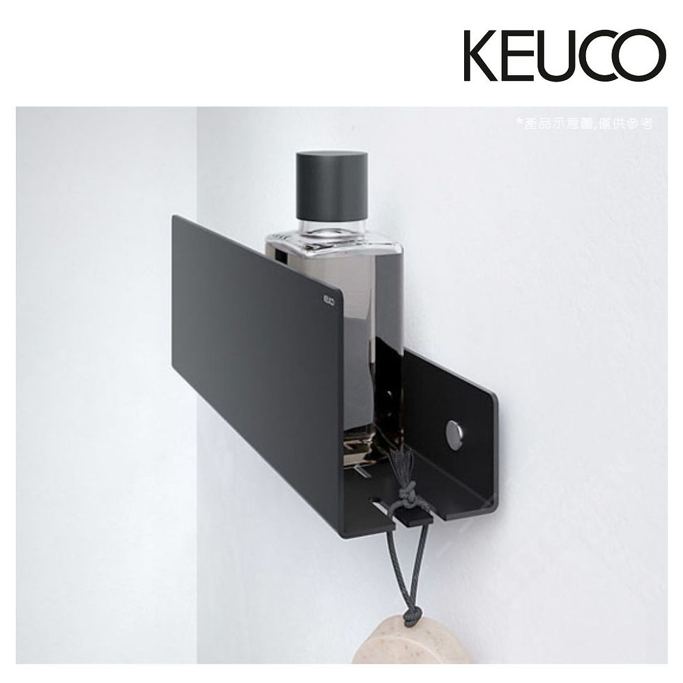 縮圖：KEUCO Black Selection Plan鋁製淋浴置物籃 K24952370000
