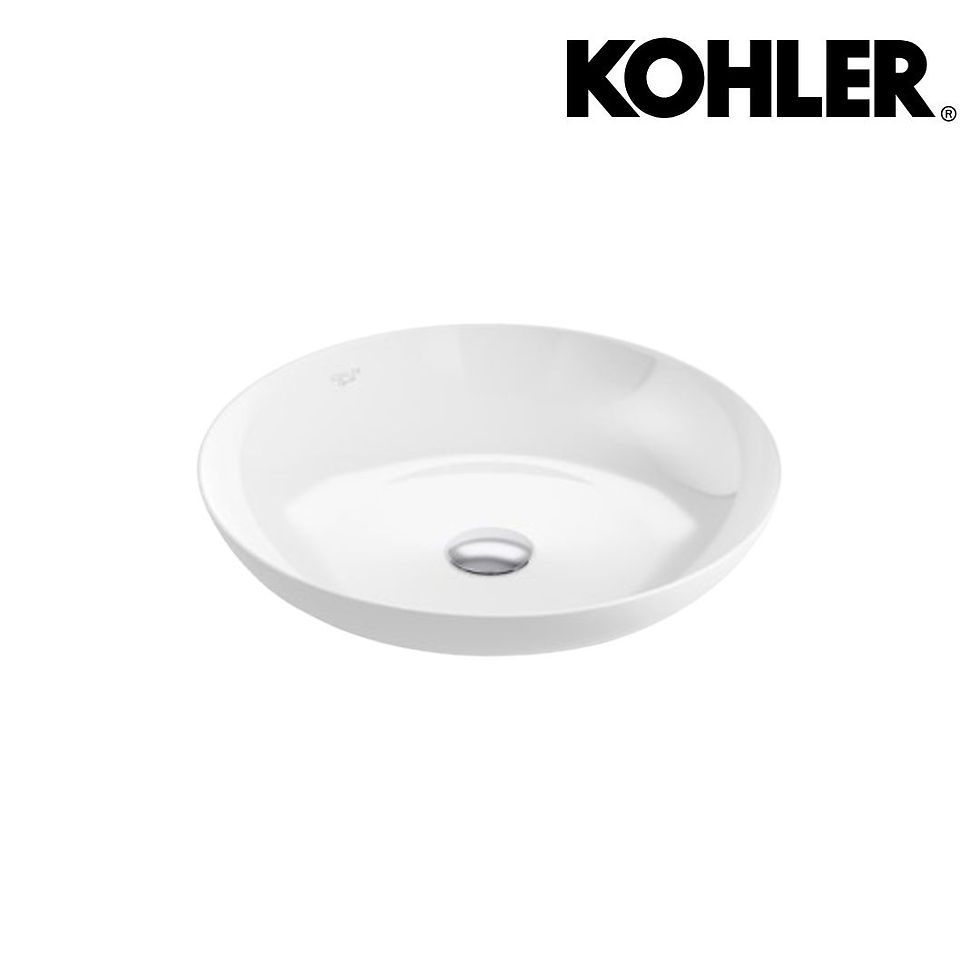 縮圖：KOHLER SLICE 圓形琺瑯鋼盆-K-EX26910T-0