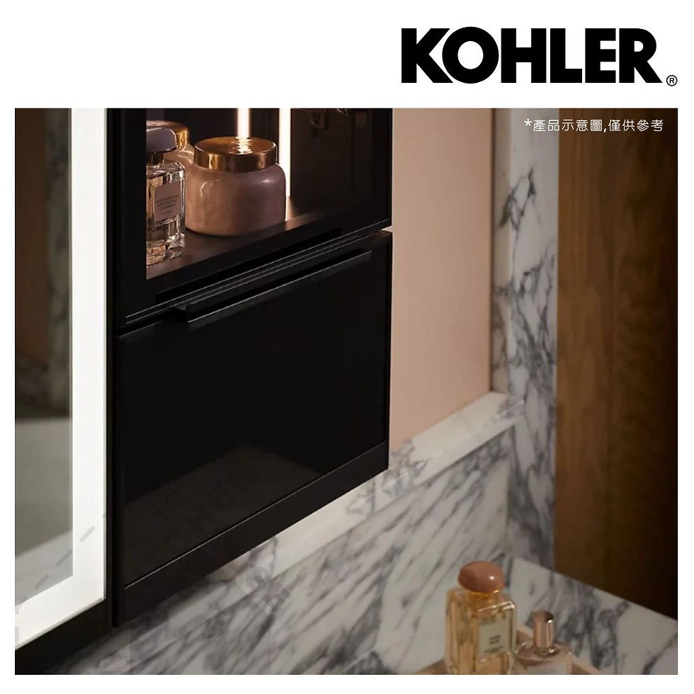 縮圖：KOHLER COLLAGE 30cm左開玻璃櫃-K-33695T-L-NA