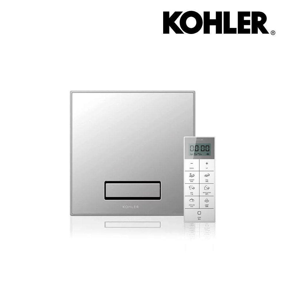 KOHLER Underscore多功能浴室淨暖機-30x30cm-K-77316TW-G-MZ-K-77317TW-G-MZ(無溫濕度顯示.無空氣淨化功能)
