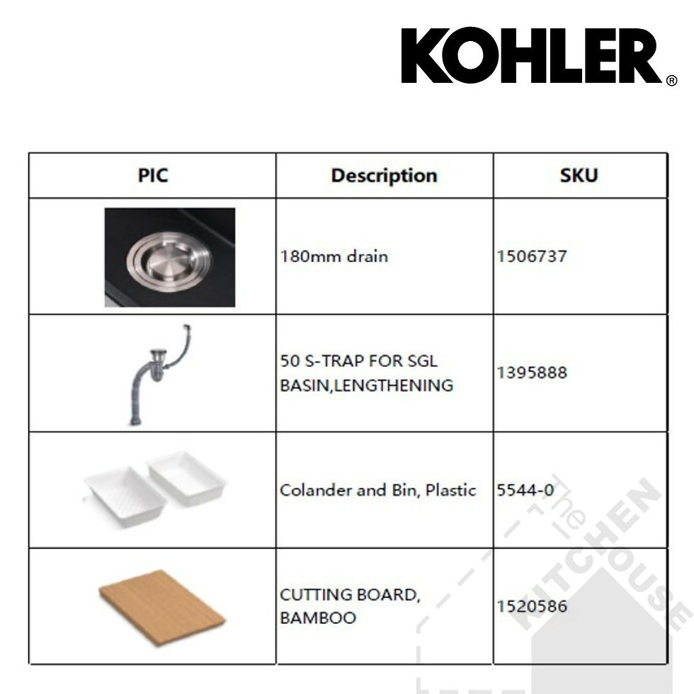 縮圖：KOHLER TASK NEOROC 廚房大單槽-下崁-上放-K-31085T-J-UM1