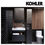 縮圖：KOHLER Parallel 檯面可調節式臉盆龍頭-K-30734T-4 共2色  K-30734T-4-BL黑 K-30734T-4-BN羅曼銀