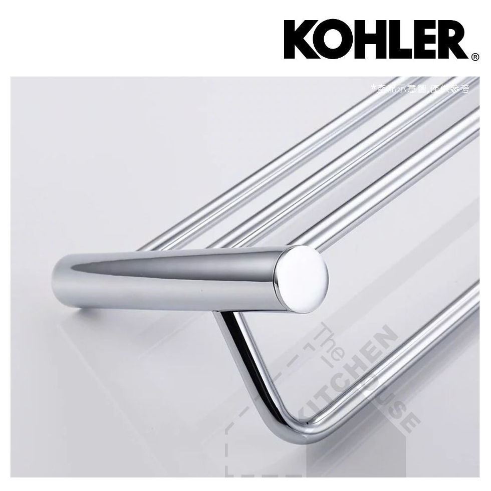 縮圖：KOHLER July 60cm 雙層毛巾架-K-45400T-CP鉻K-45400T-BL黑