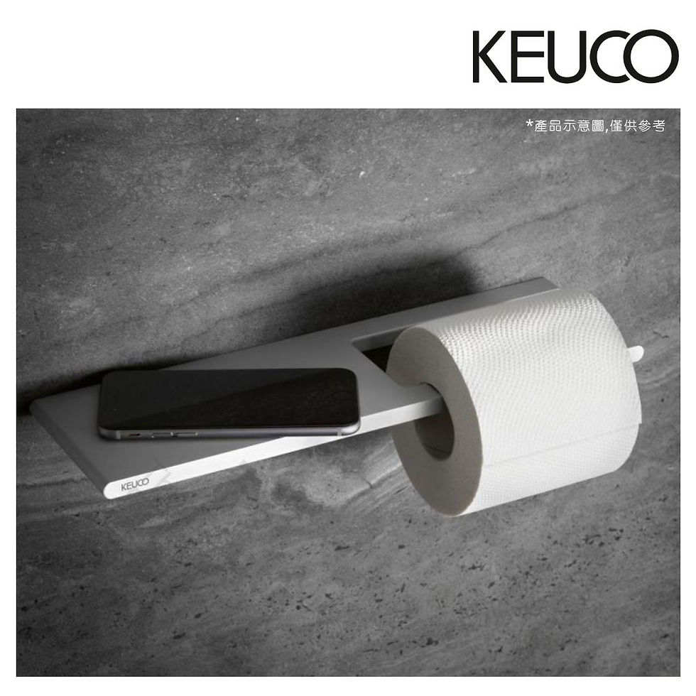 縮圖：KEUCO Edtion 400 置物台加捲筒衛生紙架 K11573170000