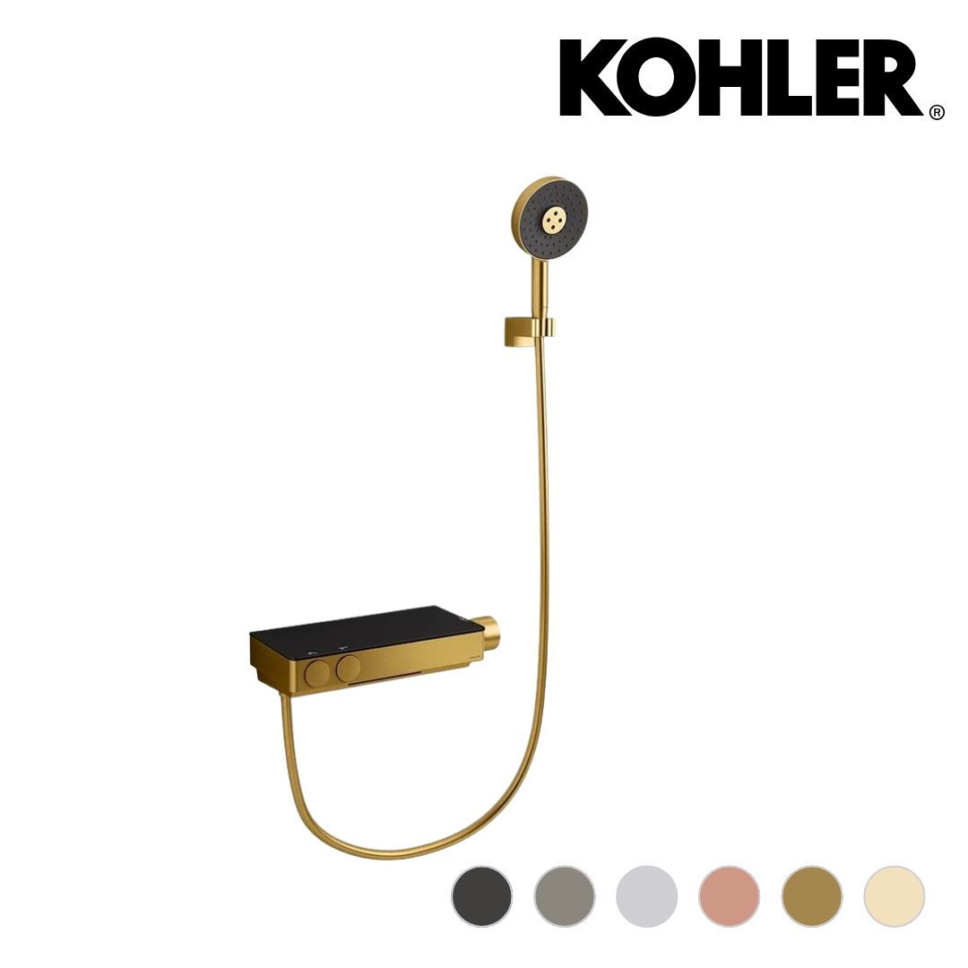 KOHLER Anthem 二路恆溫浴缸淋浴龍頭-瀑布下出水-K-26327T-9