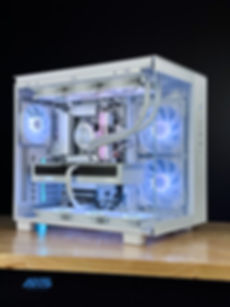 RTX 5070 All White Gaming PC | up to AMD Ryzen 7 7800x3D | AES Frostbite