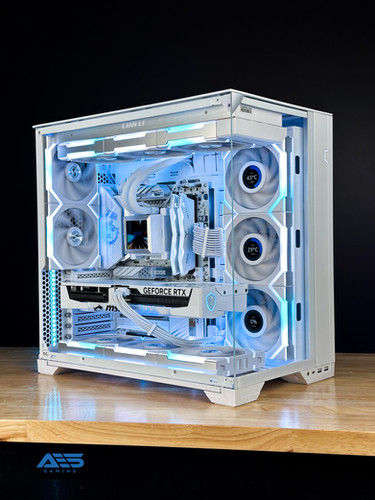 PCケース(自作PC用) Pc Gamer Ryzen 7 9800X3D , RTX 5080 RTX 5080 + Ryzen 7 9800X3D White PC build - YouTube