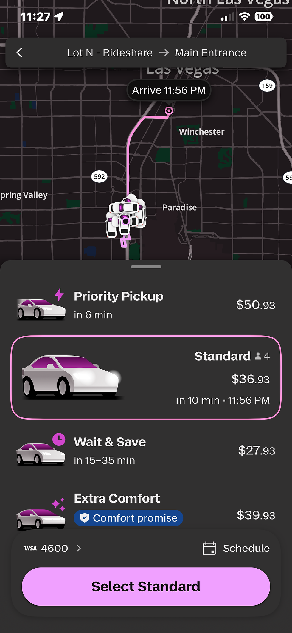 Rider fare