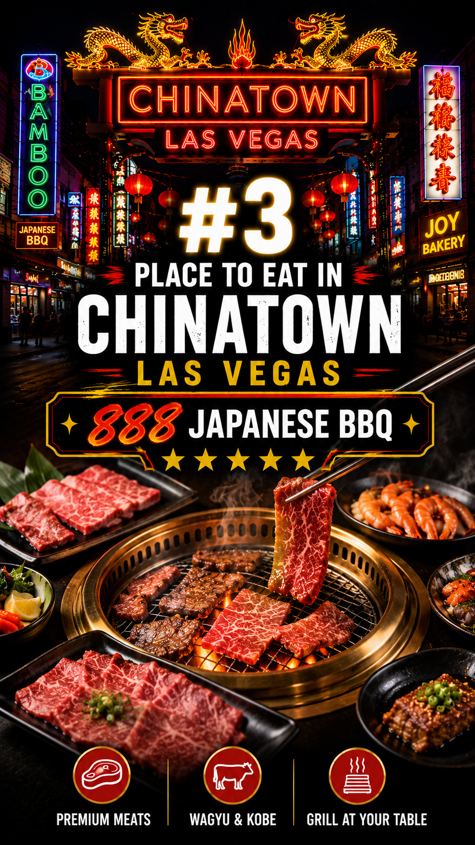 #3 888 Japanese Barbeque