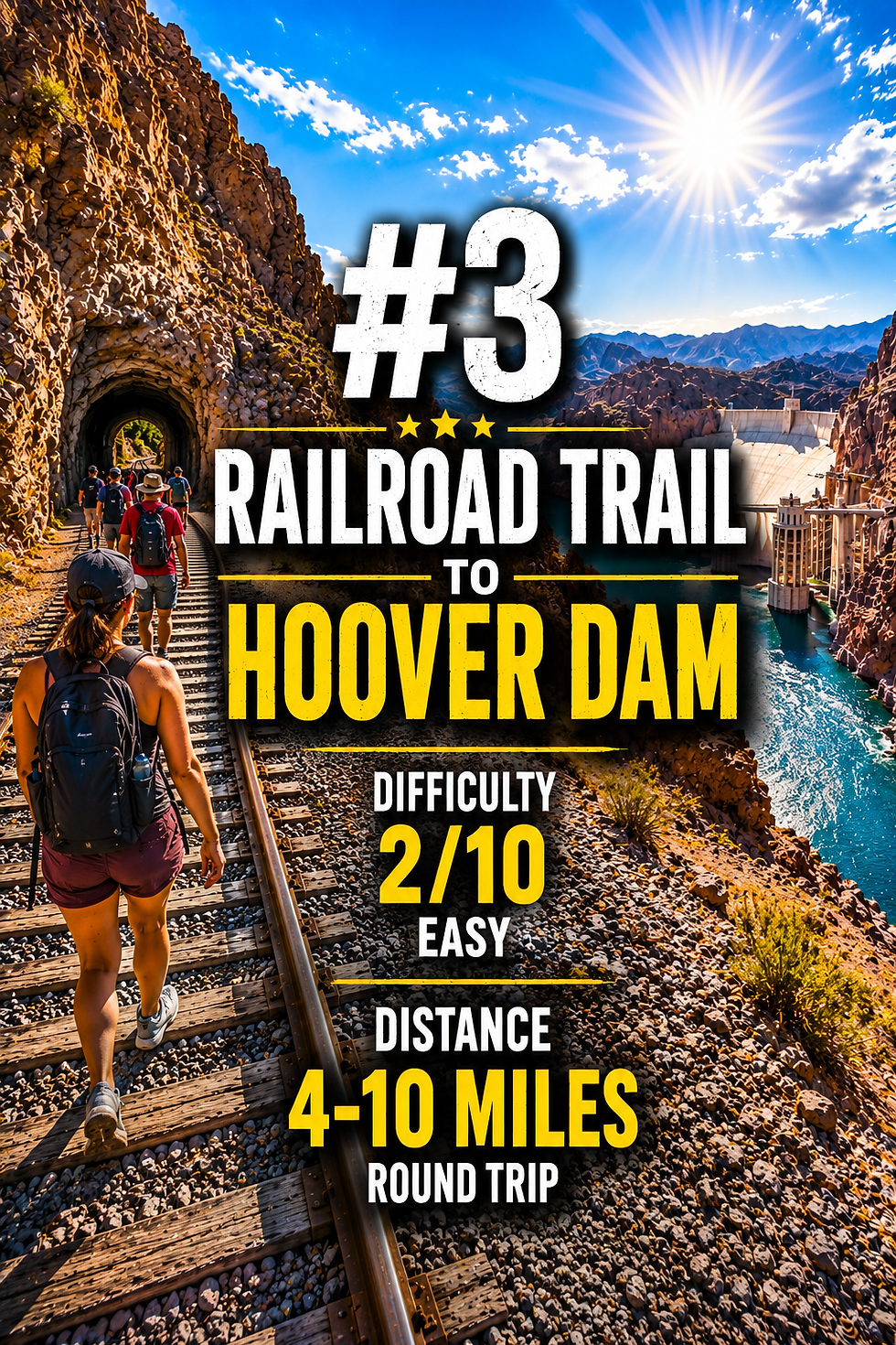 #3 Railroad Trail to Hoover Dam
