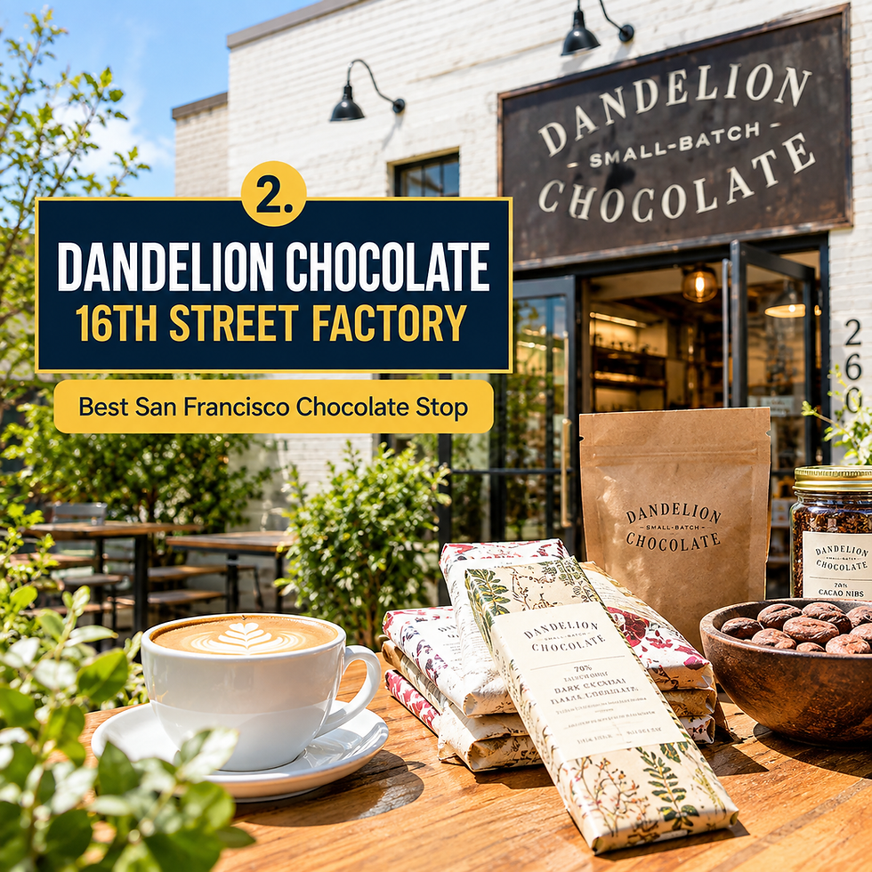 Dandelion Chocolate: San Francisco’s Sweet Stop