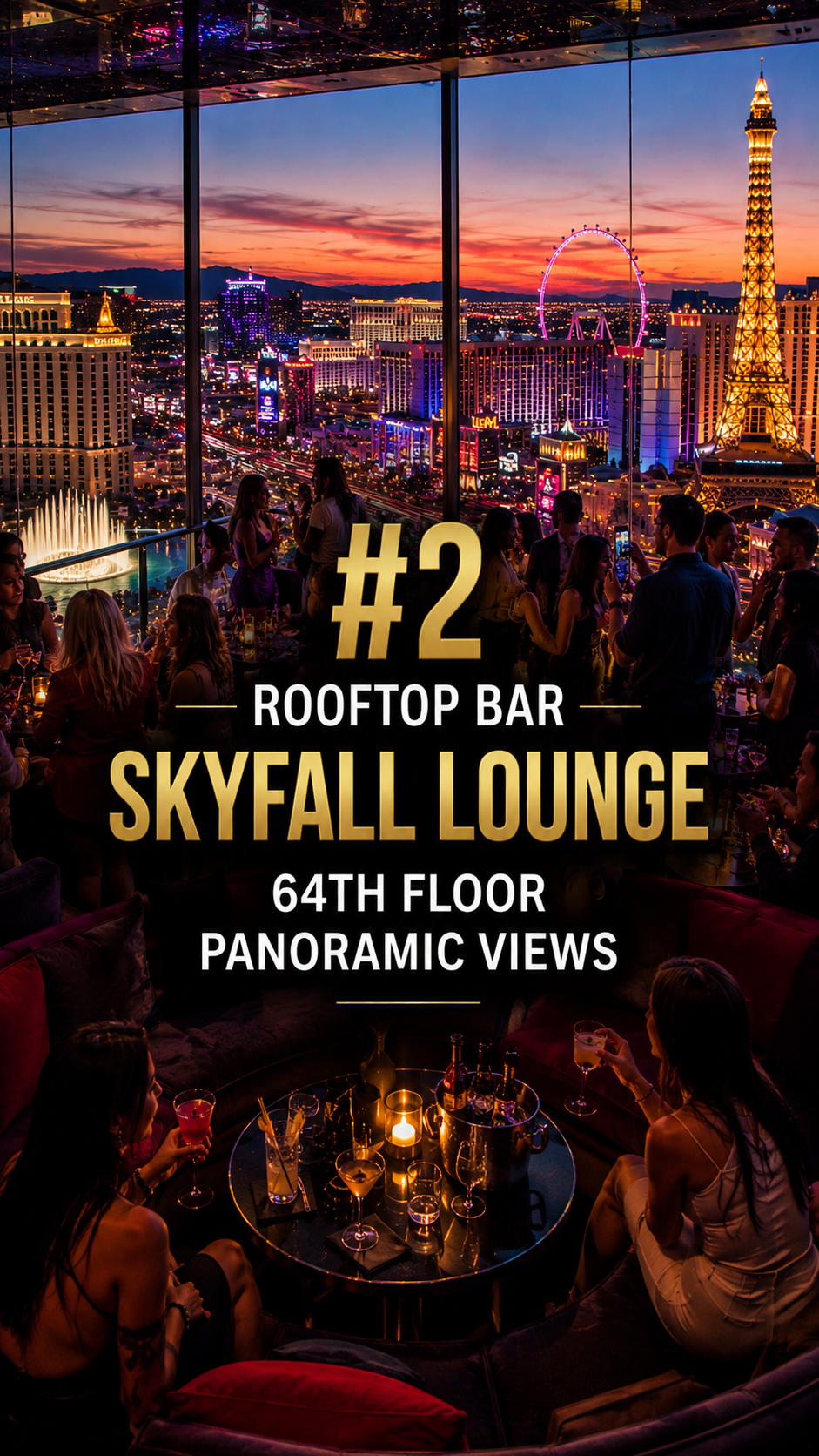 #2 Rooftop Bar Skyfall Lounge