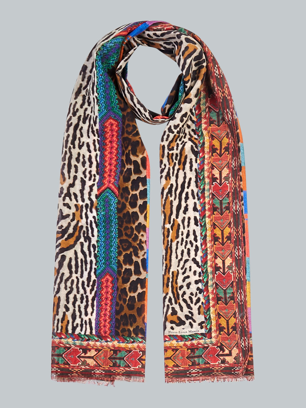 Thumbnail: Cotton/Silk Blend Scarf