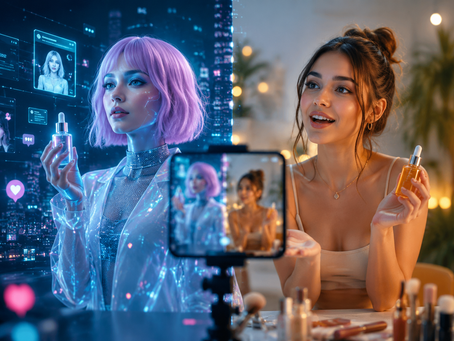 Cyber vs lifestyle influencers in contrast