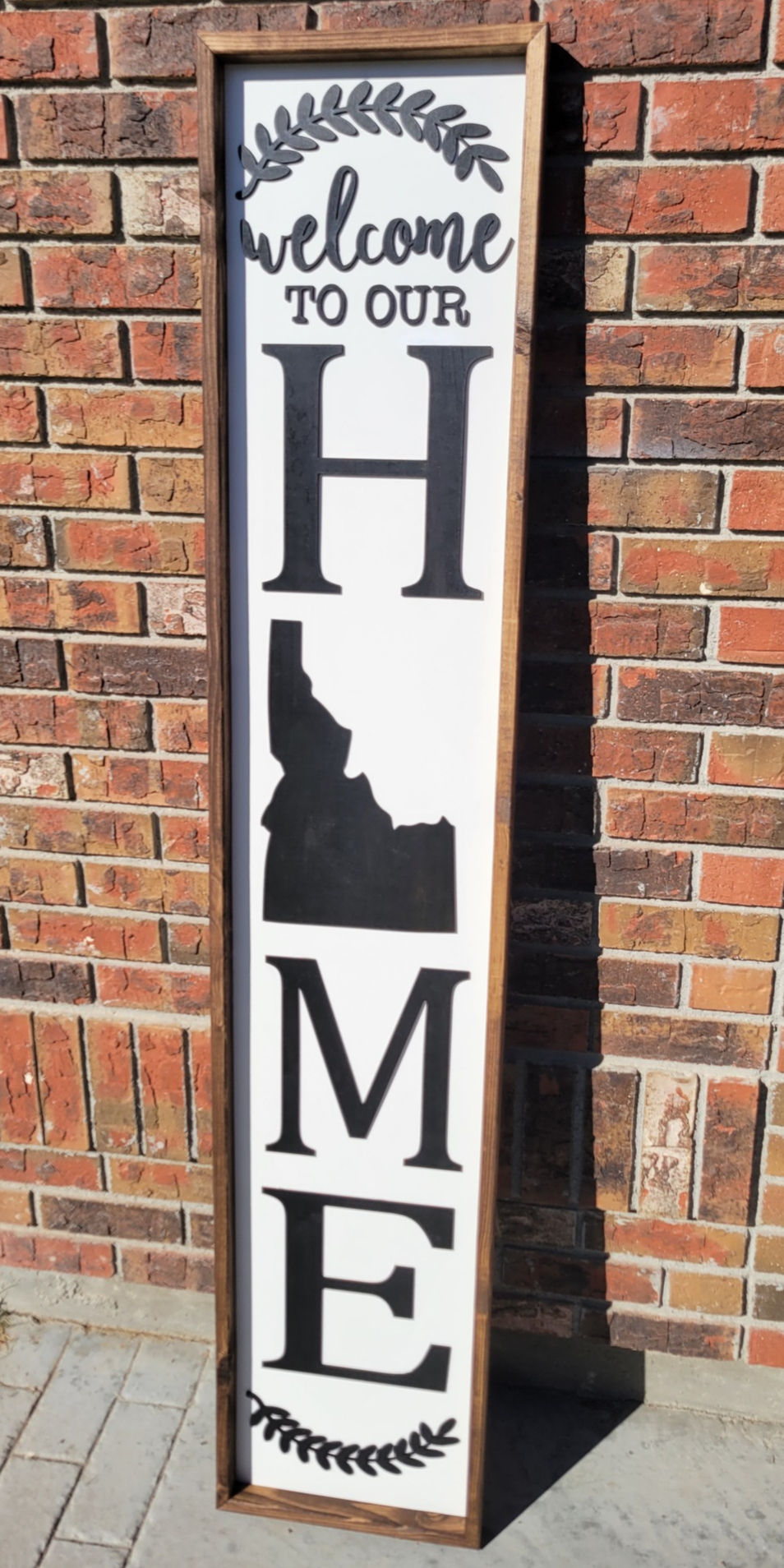 Thumbnail: Custom Wood Sign - Black & White