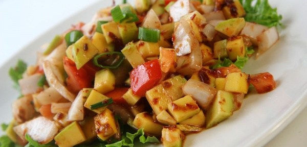Easy Green Mango Ensalada Recipe