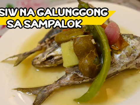 Paksiw na Galunggong sa Sampalok Recipe