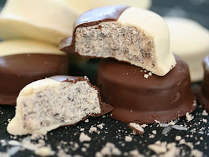Chocolate Coated Polvoron Recipe