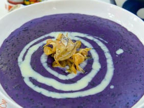Easy Ube Champorado Recipe