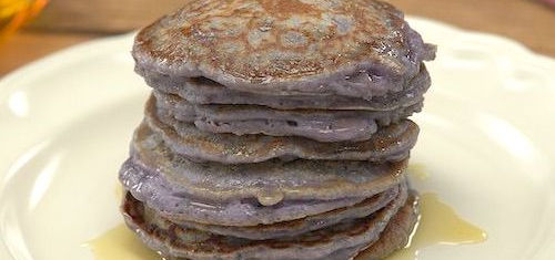 Easy Ube Pancakes Recipe