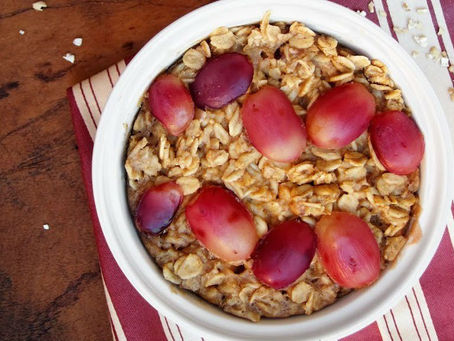 Peanut Butter and Grape Oatmeal Recipe