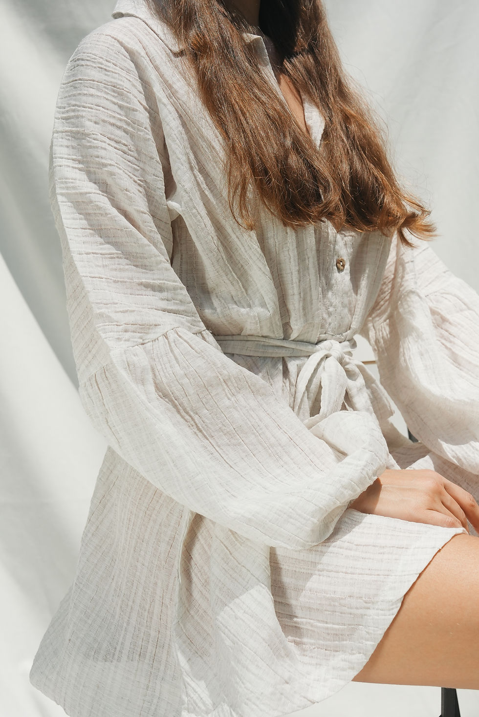 Küçük resim: Keten Tulum Elbise