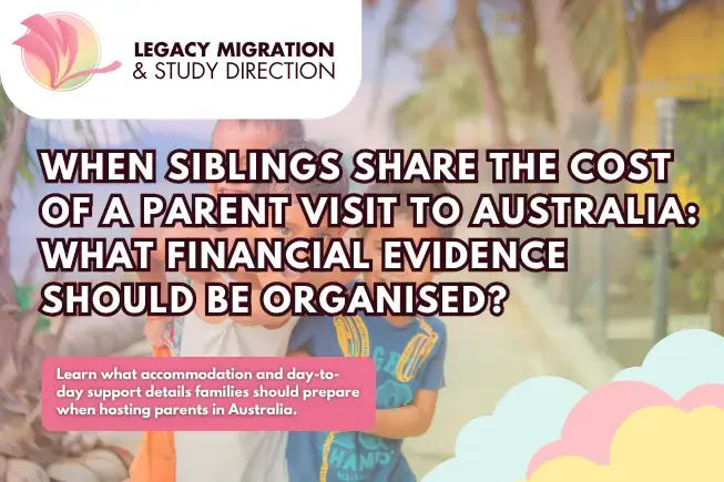 Two children together, representing family financial planning for a shared parent visit to Australia.