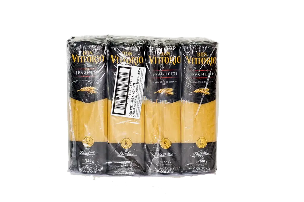 Espaguetis Don Vittorio Bolsa 450g Paquete 20un