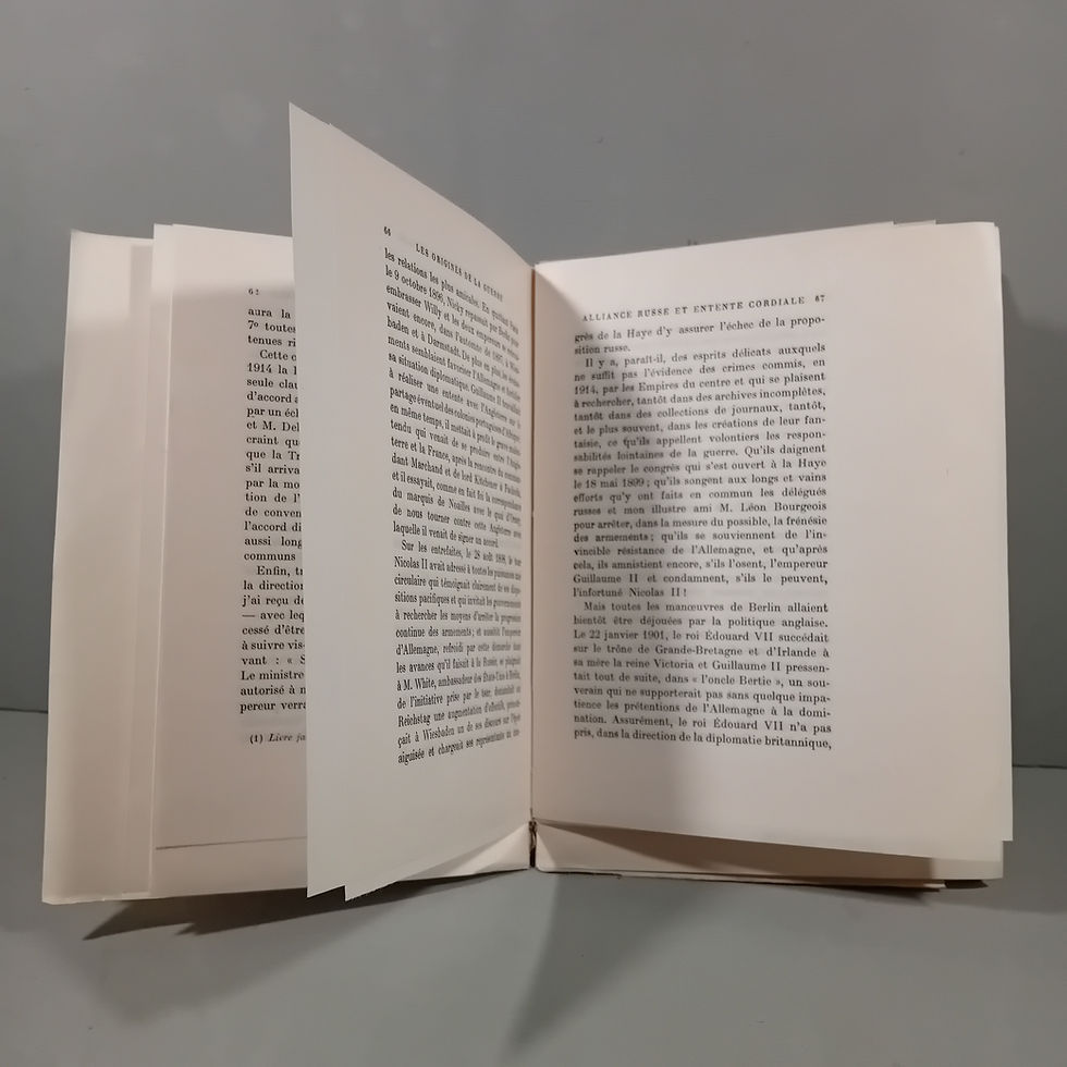 Thumbnail: POINCARE Raymond « Les origines de la guerre – Conférences »