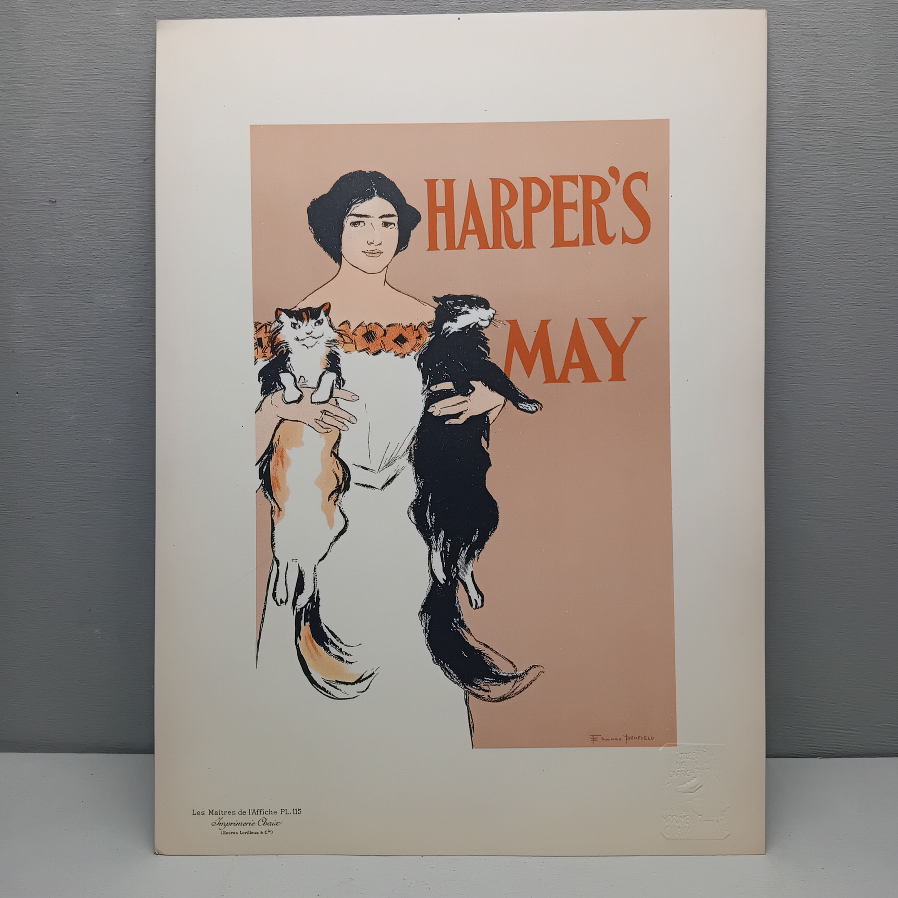 LES MAÎTRES DE L'AFFICHE – PENFIELD Edward « Harper's Magazine – May 1897 »