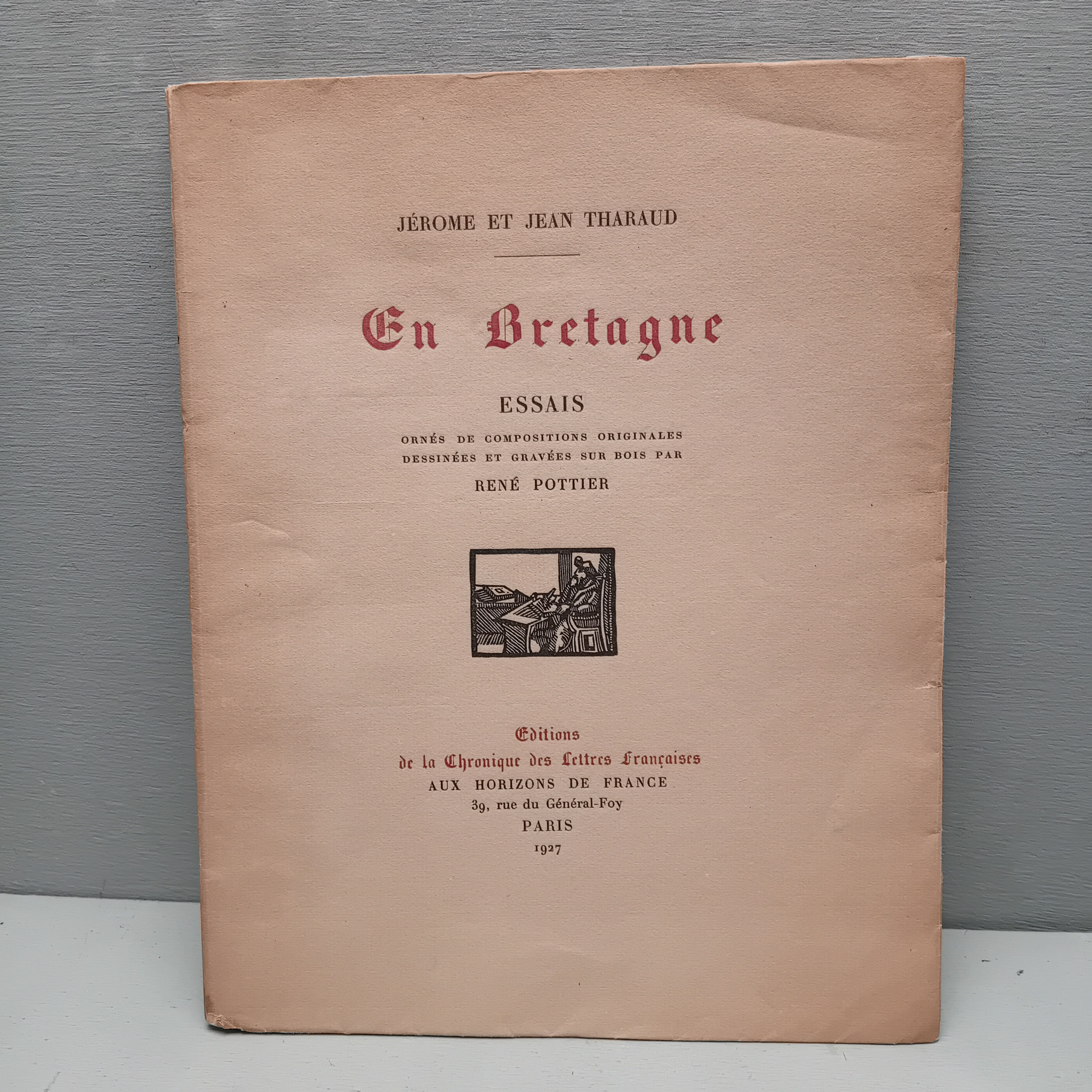THARAUD Jérome et Jean « En Bretagne - Essais »