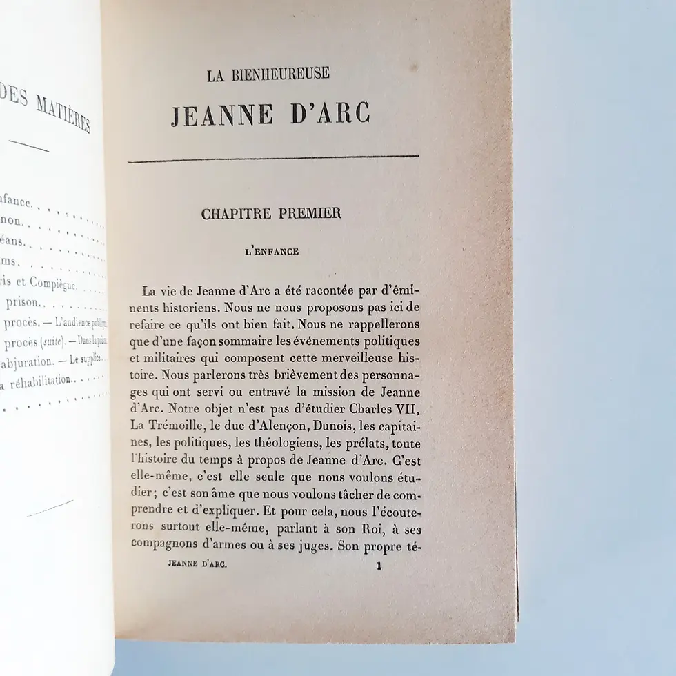 Miniature : PETIT DE JULLEVILLE L. "La Bienheureuse Jeanne d'Arc"