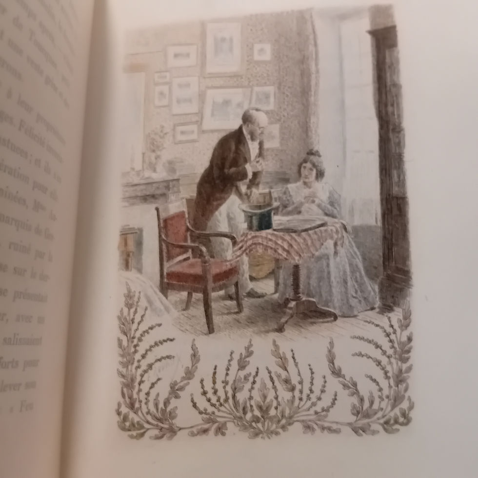 Miniature : FLAUBERT Gustave « Un cœur simple » - Gravures de RUDAUX