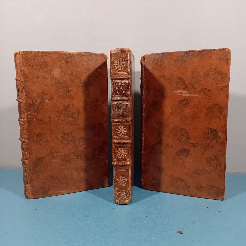 Miniature : [ANQUETIL L.-P.] « L'esprit de la Ligue » - 3 volumes