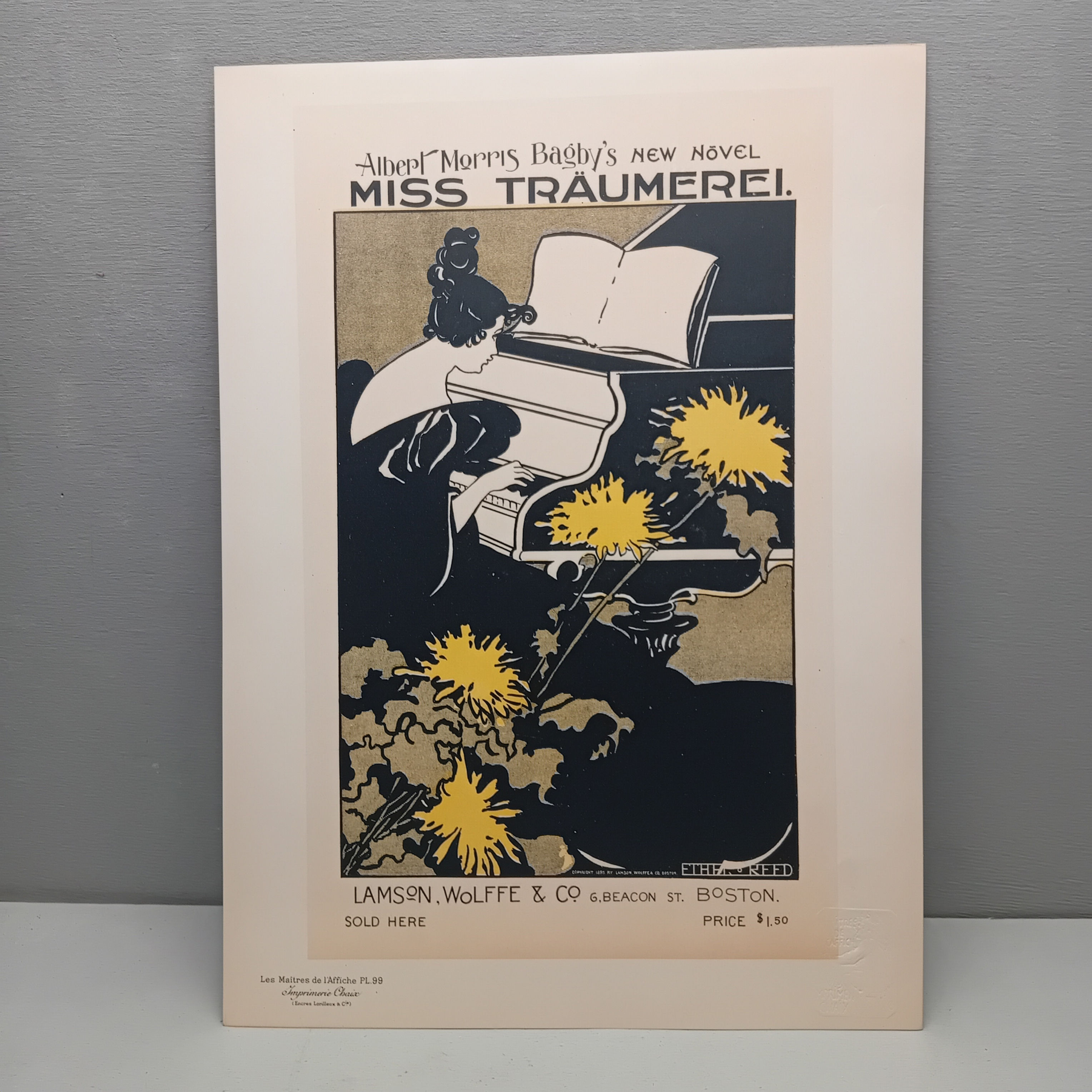 LES MAÎTRES DE L'AFFICHE – REED Miss Ethel « Miss Traumereï »