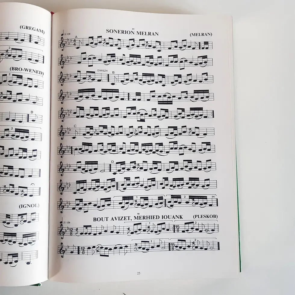 Miniature : MONJARRET Polig « Toniou Breiz-Izel – Musique populaire de Basse Bretagne »