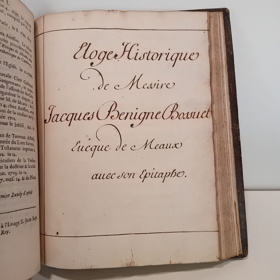 Thumbnail: BOSSUET Jacques Benigne « Sermon, Oraisons funèbres, Eloge, Lettre Pastorale »
