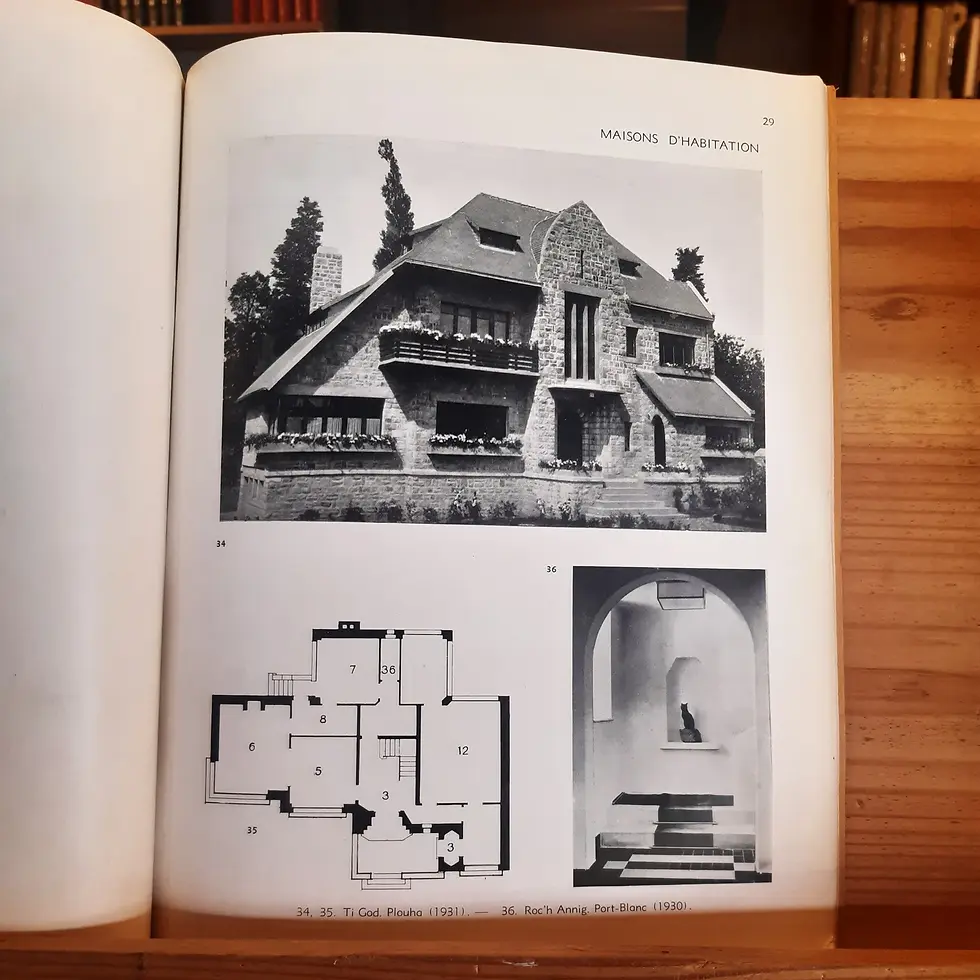 Thumbnail: BOUILLE James « Architecture Bretonne moderne »