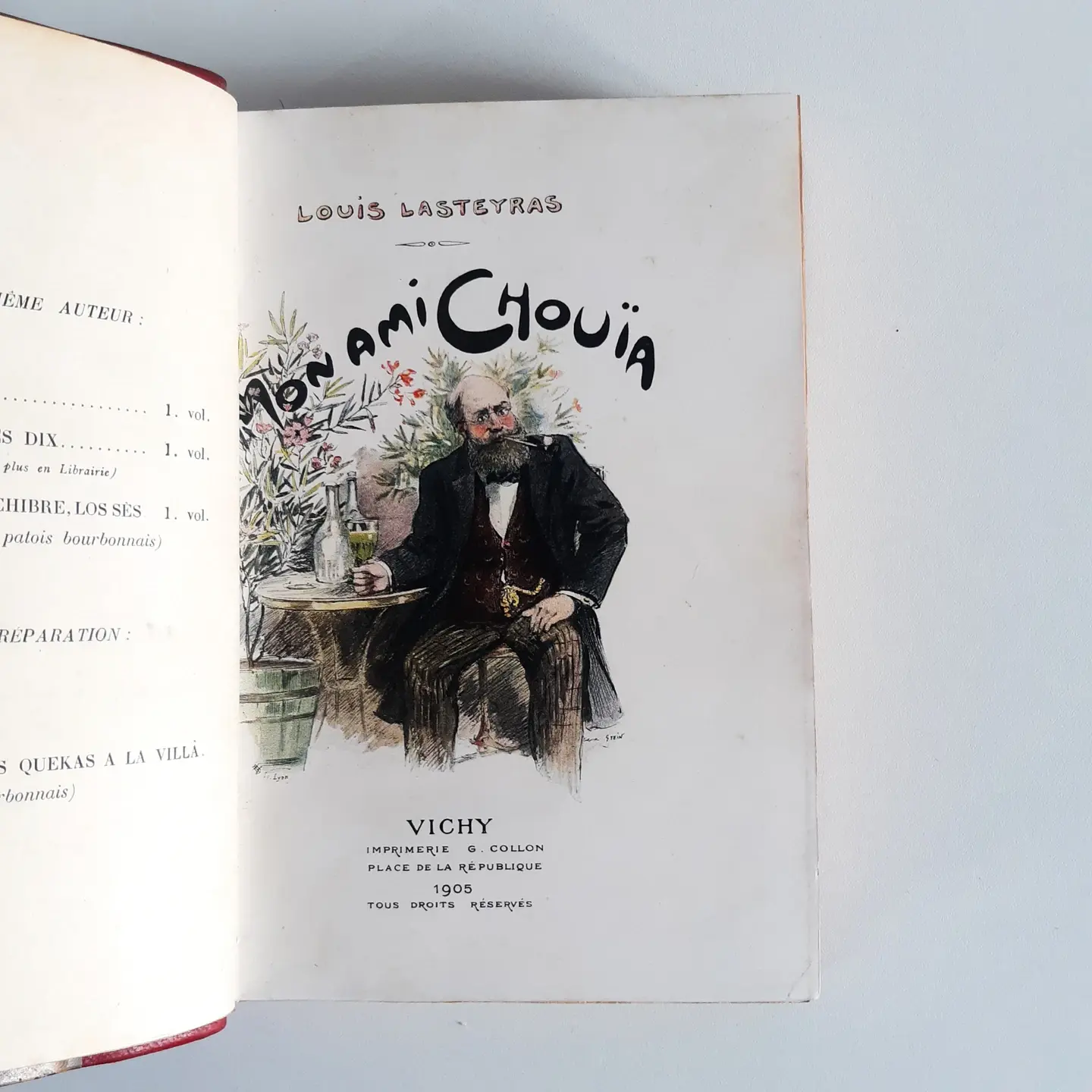 LASTEYRAS Louis « Mon ami Chouïa »