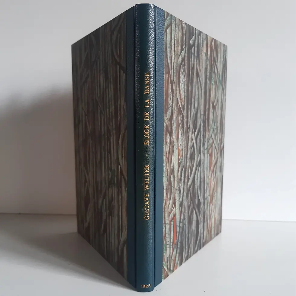 WELTER Gustave « Éloge de la danse »