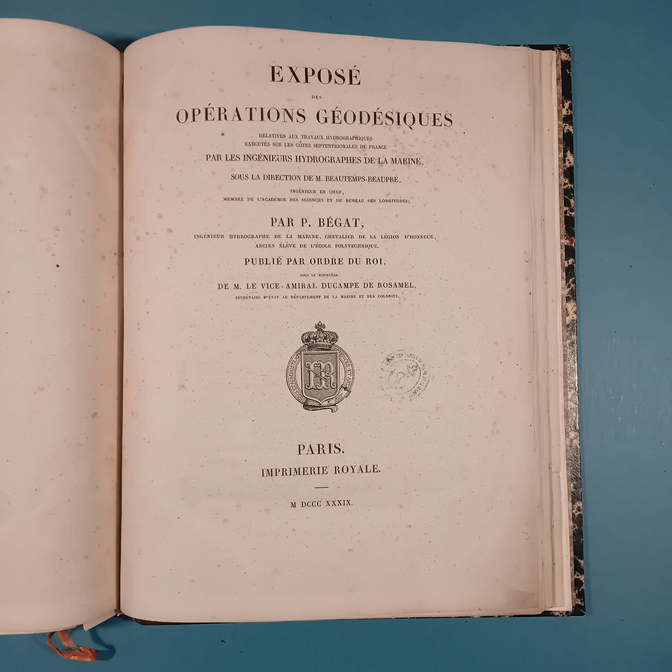 Thumbnail: BEAUTEMPS-BEAUPRE M. " Reconnaissance hydrographique des Côtes Occidentales "