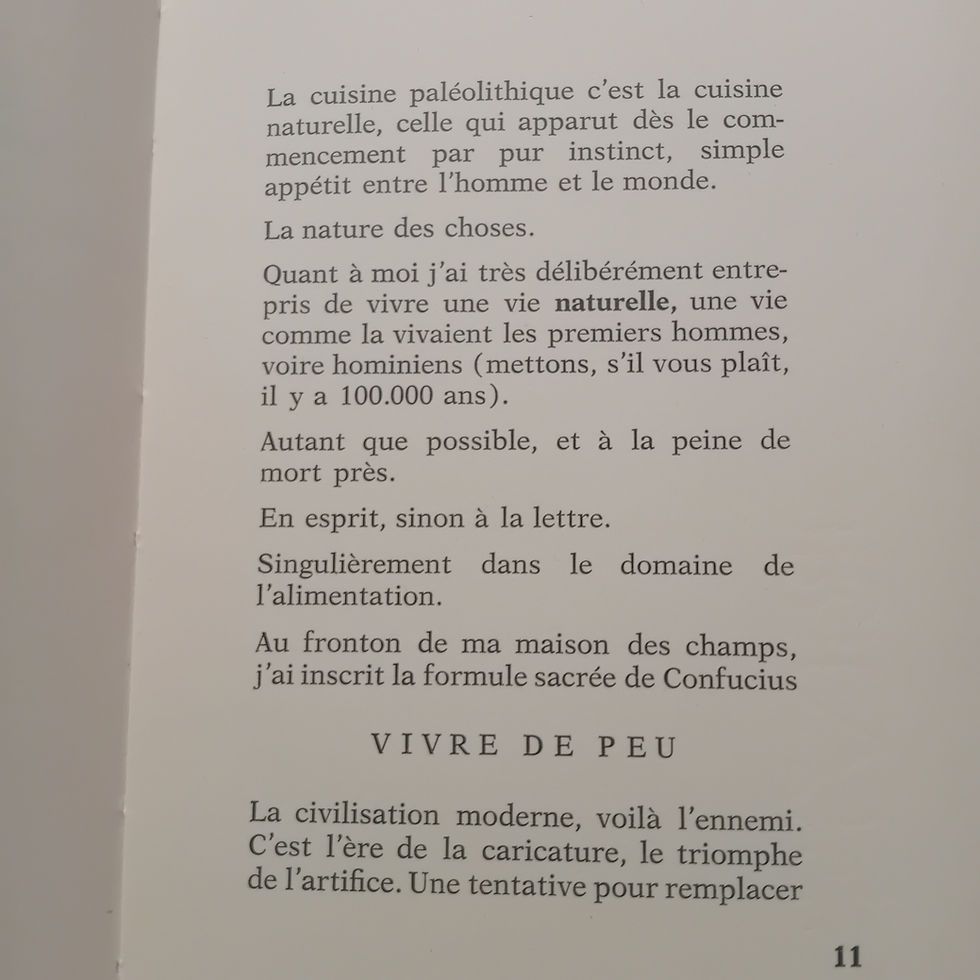 Miniature : DELTEIL Joseph « La cuisine paléolithique » - Exemplaire sur Vélin