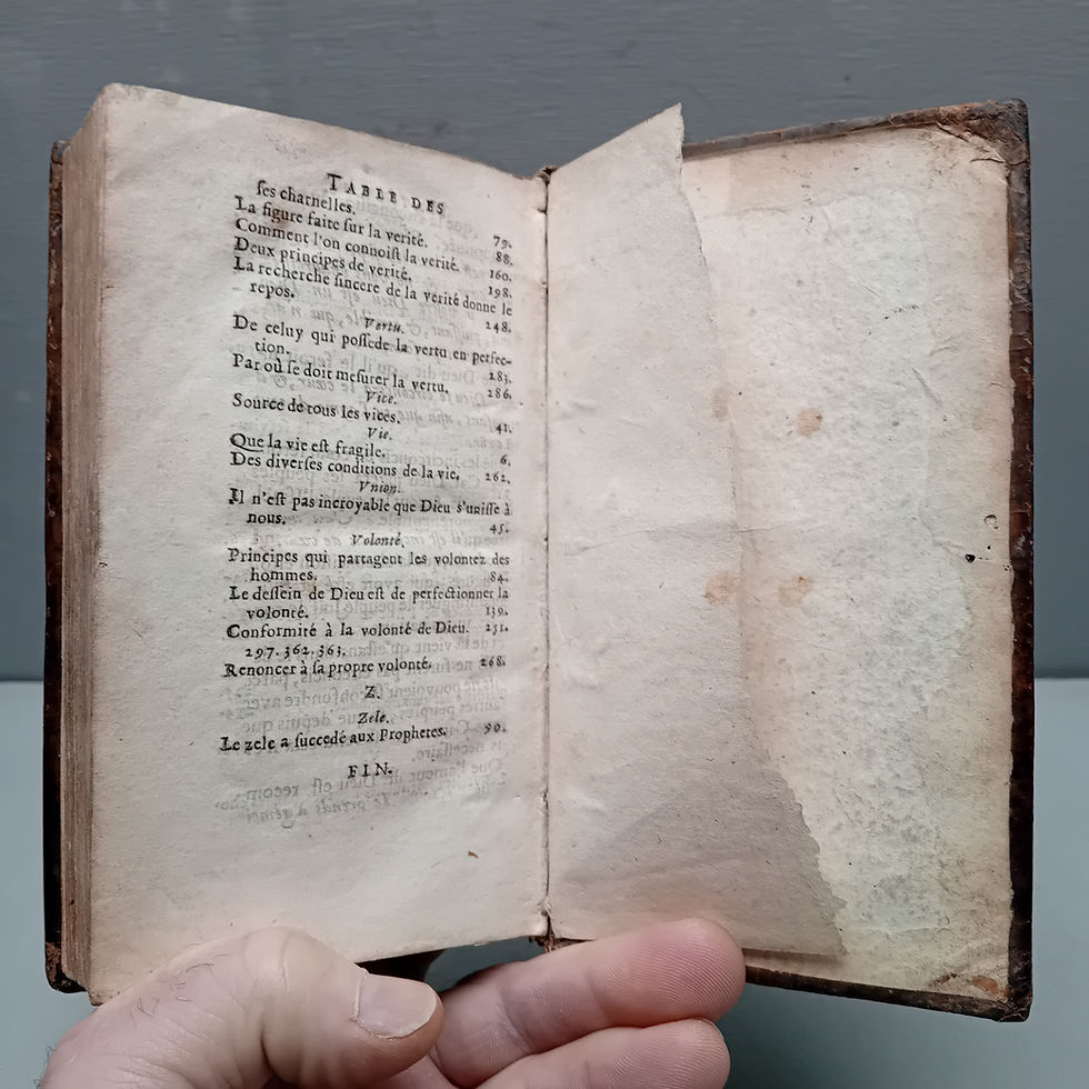 Thumbnail: PASCAL « Pensées sur la religion et sur quelques autres sujets » - 1670