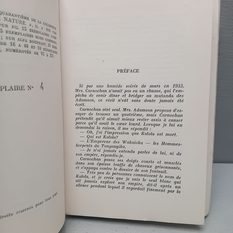Miniature : CARNOCHAN F.-G./ADAMSON H.-C. « L’empire des serpents »