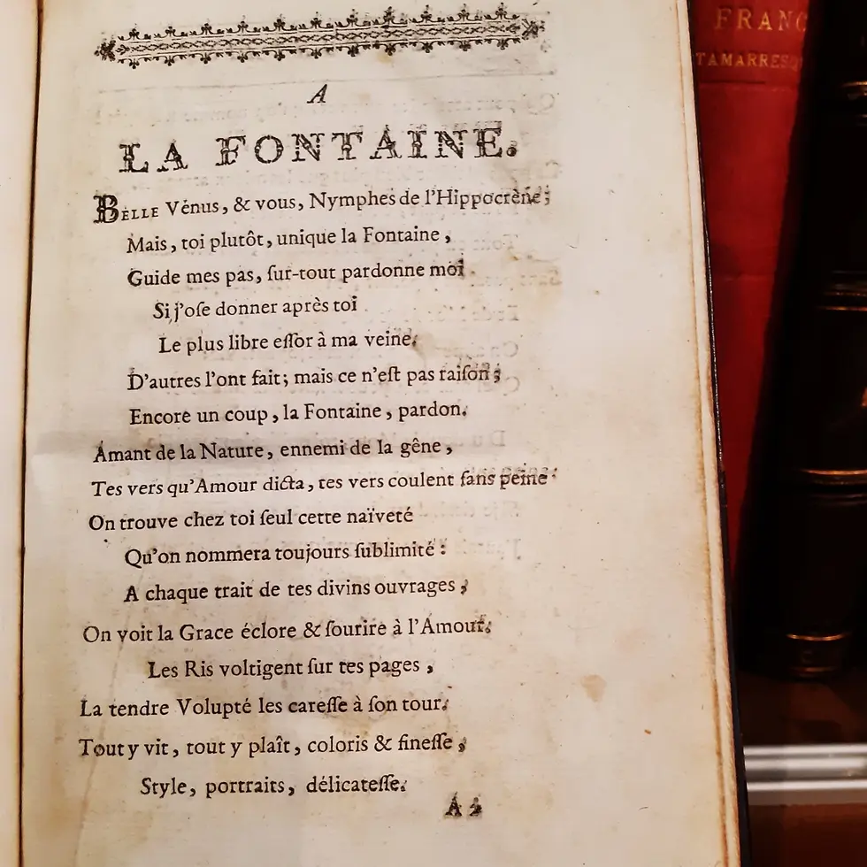 Miniature : D'AQUIN DE CHÂTEAU LYON P.-L « Contes mis en vers par un petit cousin de Rabelai