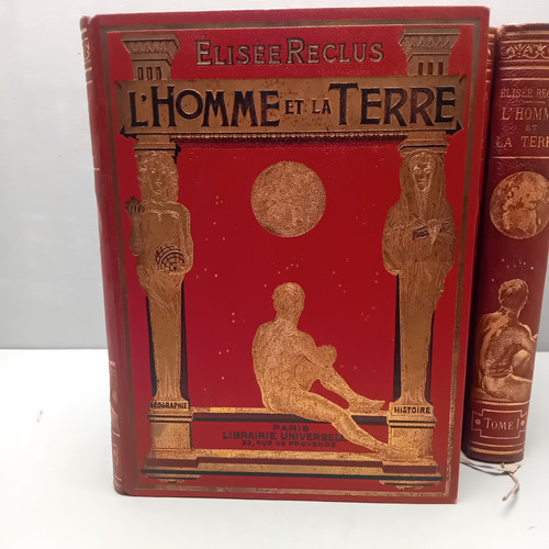 RECLUS Élisée « L'Homme et la Terre » - 6 volumes | L Histoire