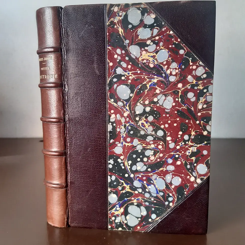 Miniature : JANIN Jules «Petite critique - Oeuvres de jeunesse»