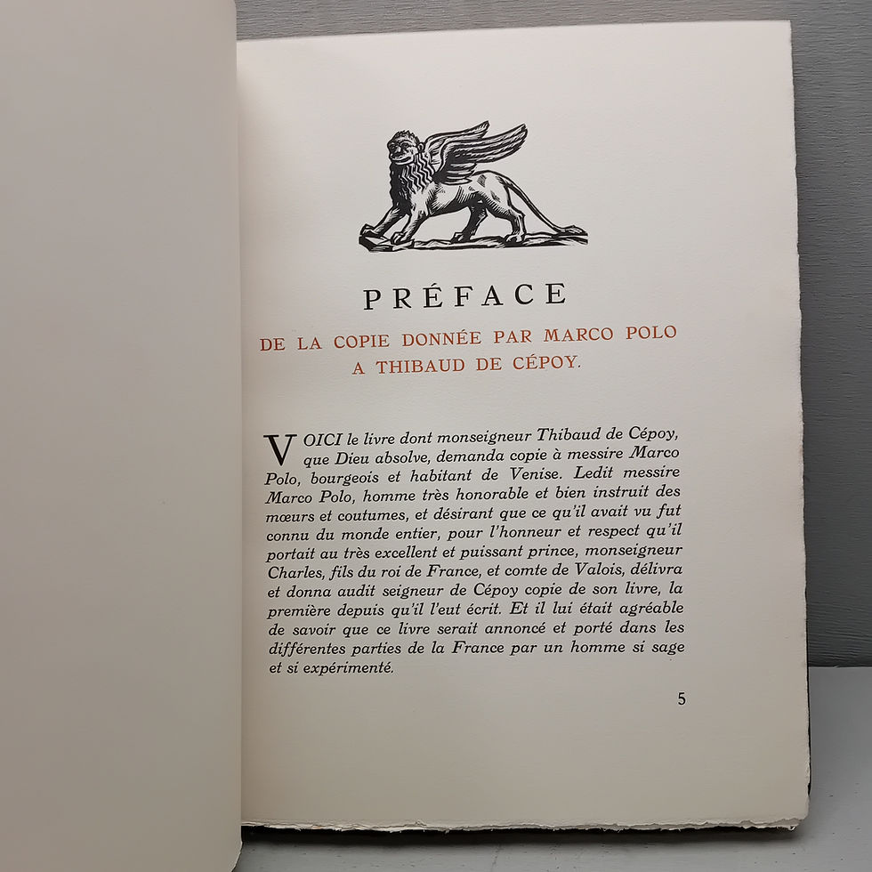 Miniature : MIROT Albert « Le voyage de Marco Polo 1271-1295 »